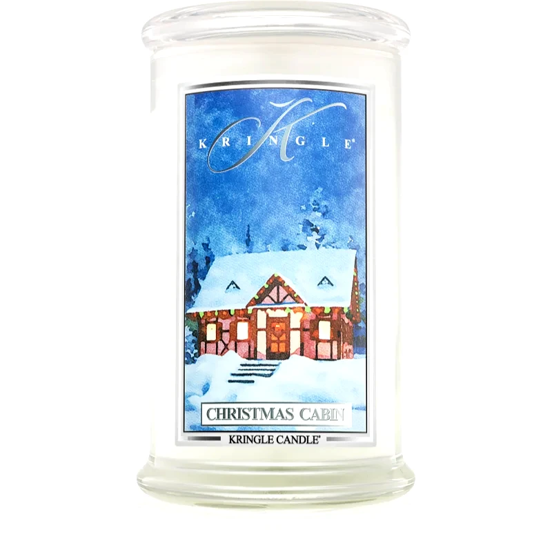 Kringle Candle Kringle Candle Christmas Cabin αρωματικό κερί 624 γρ