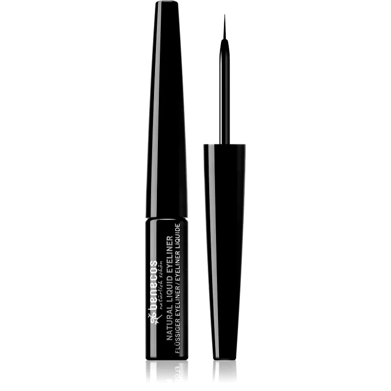 Benecos Benecos Natural Beauty υγρό λάινερ ματιών απόχρωση Black 3 ml
