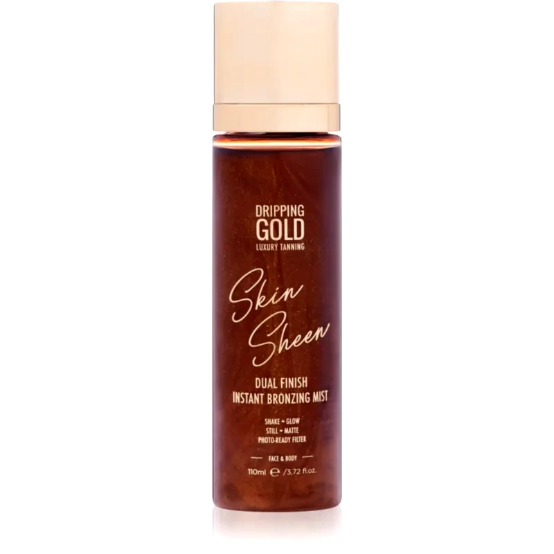 Dripping Gold Dripping Gold Luxury Tanning Skin Sheen μπρονζερ σπρέι για το σώμα 110 ml