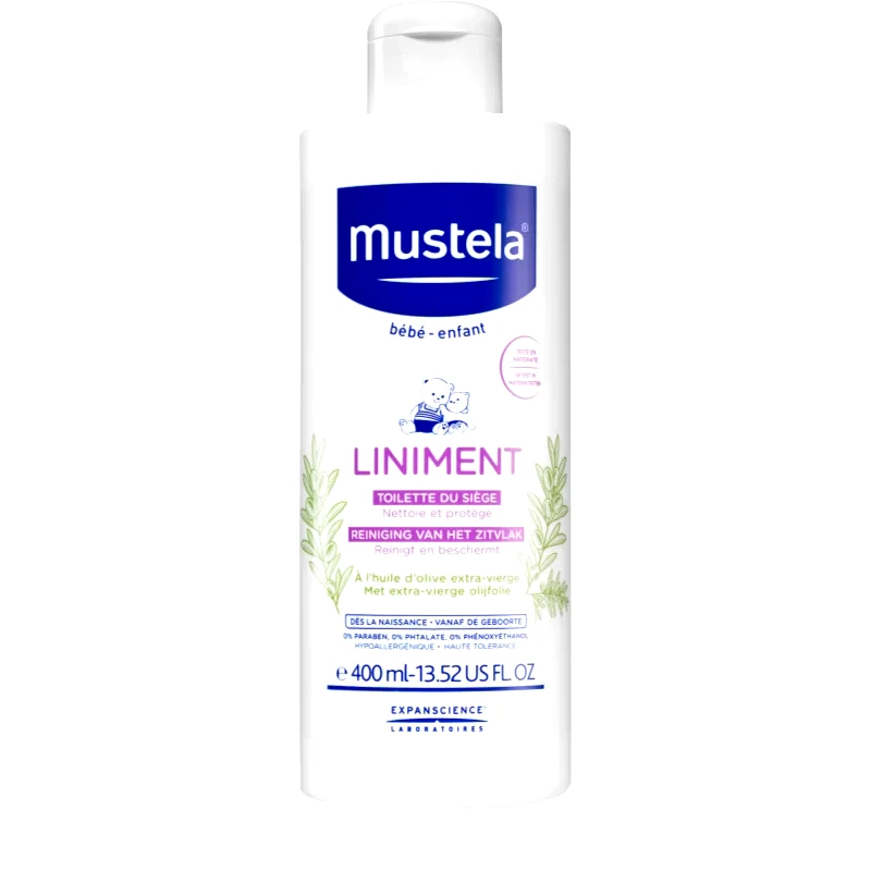 Mustela Mustela Bébé Liniment γαλάκτωμα καθαρισμού για παιδιά από τη γέννηση 400 μλ