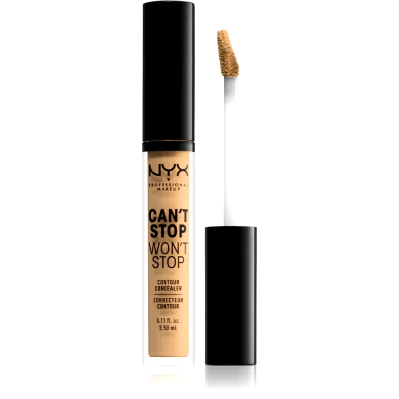 NYX Professional Makeup NYX Professional Makeup Can't Stop Won't Stop υγρό κονσίλερ απόχρωση 08 True Beige 3.5 ml