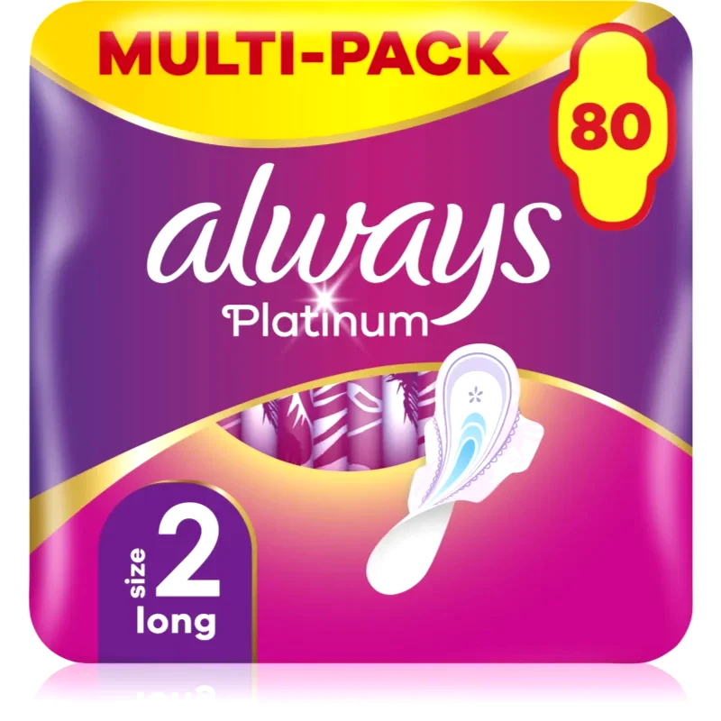 Always Always Platinum Super σερβιέτες 80 τμχ