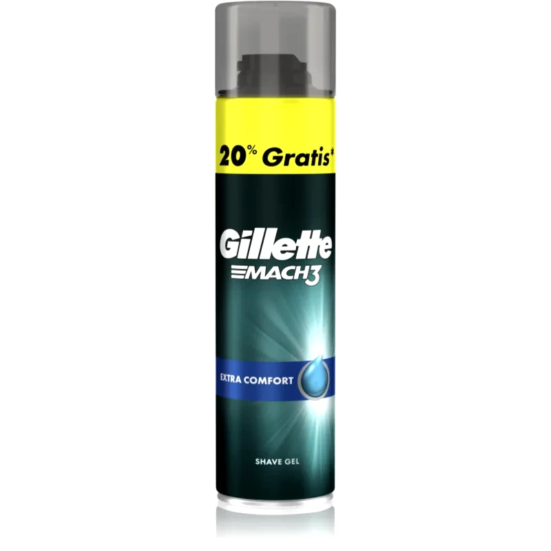 Gillette Gillette Mach3 Extra Comfort τζελ ξυρίσματος για άντρες 240 ml