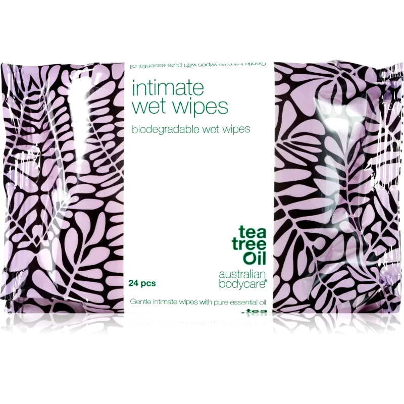 Australian Bodycare Australian Bodycare Tea Tree Oil μαντηλάκια για προσωπική υγιεινή 24 τμχ