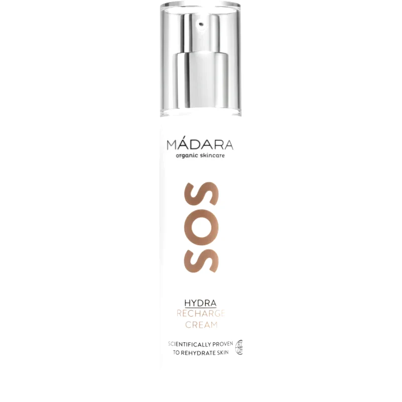 Mádara MÁDARA SOS Hydra Recharge ενυδατική κρέμα ημέρας και νύχτας με αντιρυτιδική δράση 50 ml