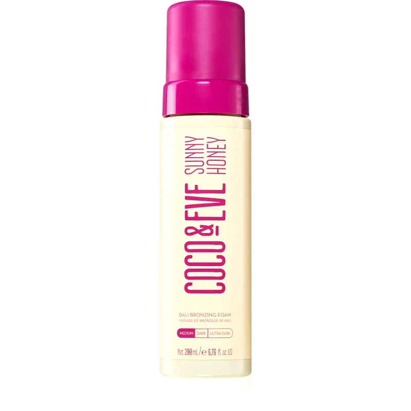 Coco & Eve Coco & Eve Sunny Honey Bali Bronzing Foam αφρός αυτομαυρίσματος Medium 200 ml
