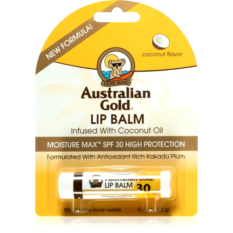 Australian Gold Australian Gold Moisture Max πληρωτικό βάλσαμο χειλιών SPF 30 4,2 γρ
