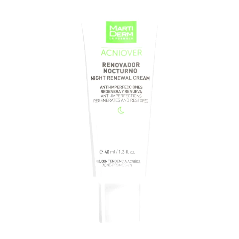 MartiDerm MartiDerm Acniover Night Reneval Cream εντατική κρέμα νύχτας κατά της ακμής 40 ml