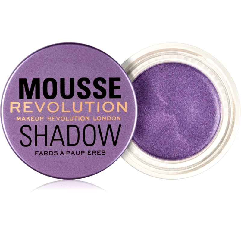 Makeup Revolution Makeup Revolution Mousse κρεμώδεις σκιές ματιών απόχρωση Lilac 4 γρ