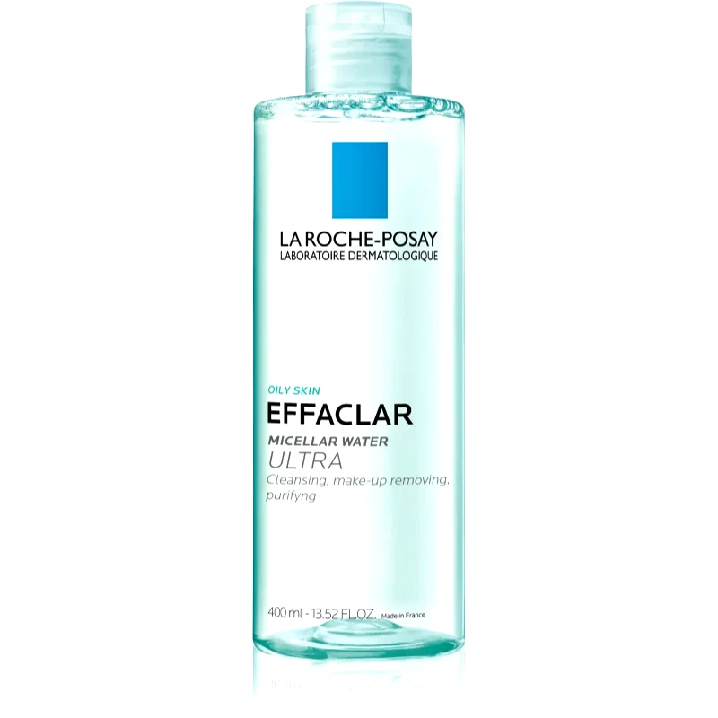 La Roche-Posay La Roche-Posay Effaclar Ultra μικυλλιακό νερό καθαρισμού για προβληματική επιδερμίδα, ακμή 400 ml