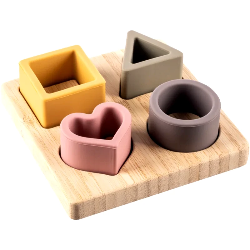 Zopa Zopa Silicone Bamboo Puzzle παζλ δραστηριοτήτων Multicolor 1 τμχ
