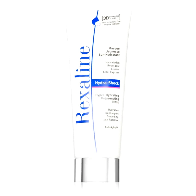 Rexaline Rexaline 3D Hydra-Shock εντατικά επαναπληρωτική και ενυδατική μάσκα τζελ για κανονική έως ξηρή επιδερμίδα 75 μλ