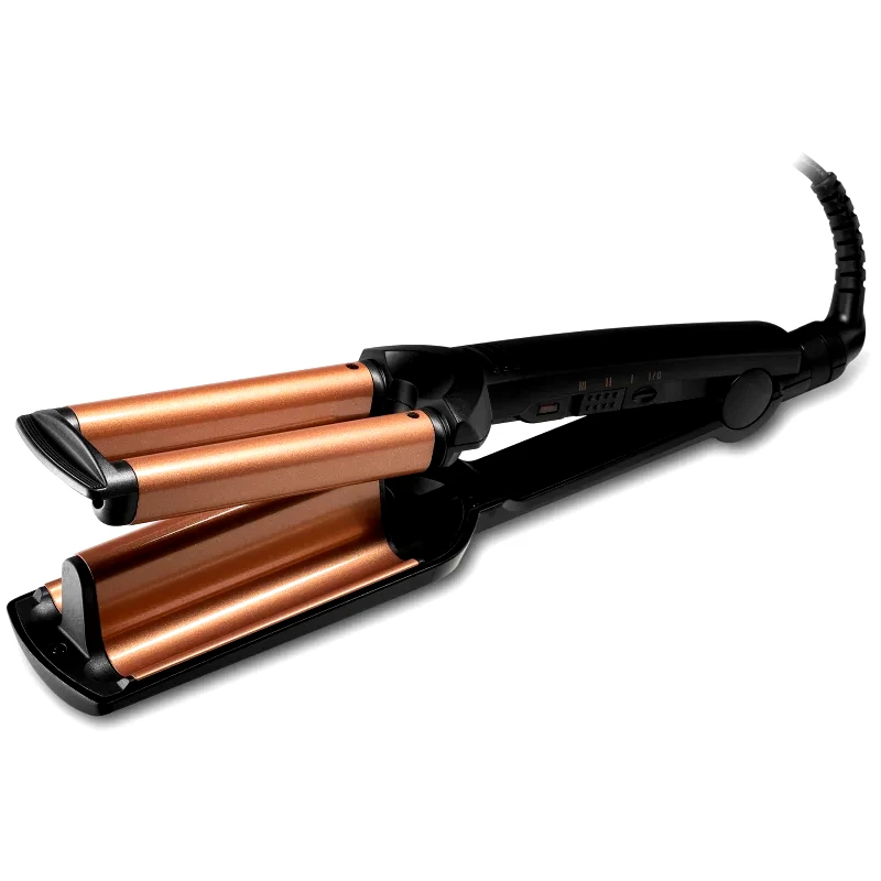 BaByliss BaByliss Deep Waves W2447E τριπλό σίδερο μαλλιών για μπούκλες για τα μαλλιά 1 τμχ