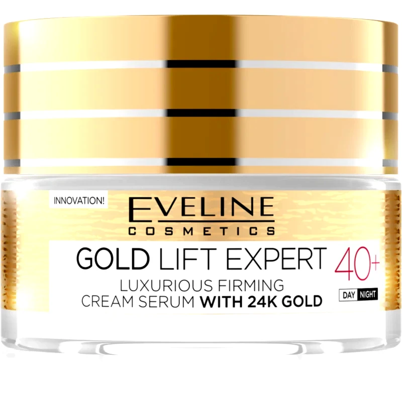 Eveline Cosmetics Eveline Cosmetics Gold Lift Expert πολυτελής συσφικτική κρέμα με χρυσό 24 καρατίων 50 ml