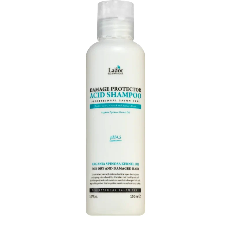 La'dor La'dor Damage Protector Acid Shampoo βαθιά αποκαταστατικό σαμπουάν για ξηρά,κατεσραμμένα και χημικά επεξεργαζμένα μαλλιά 150 ml