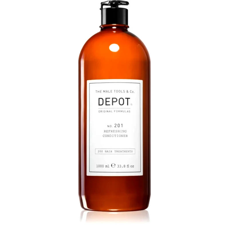 Depot Depot No. 201 Refreshing Conditioner ενυδατικό μαλακτικό Για λάμψη και απαλότητα μαλλιών 1000 ml