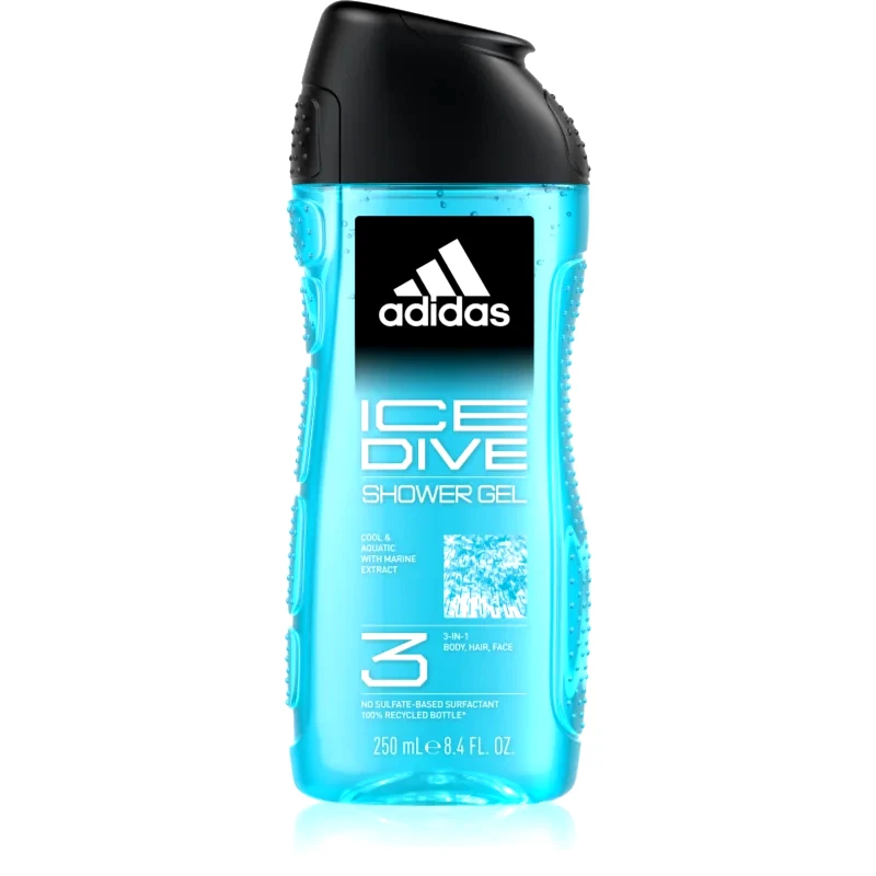 Adidas Adidas Ice Dive τζελ για ντους για άντρες 250 ml