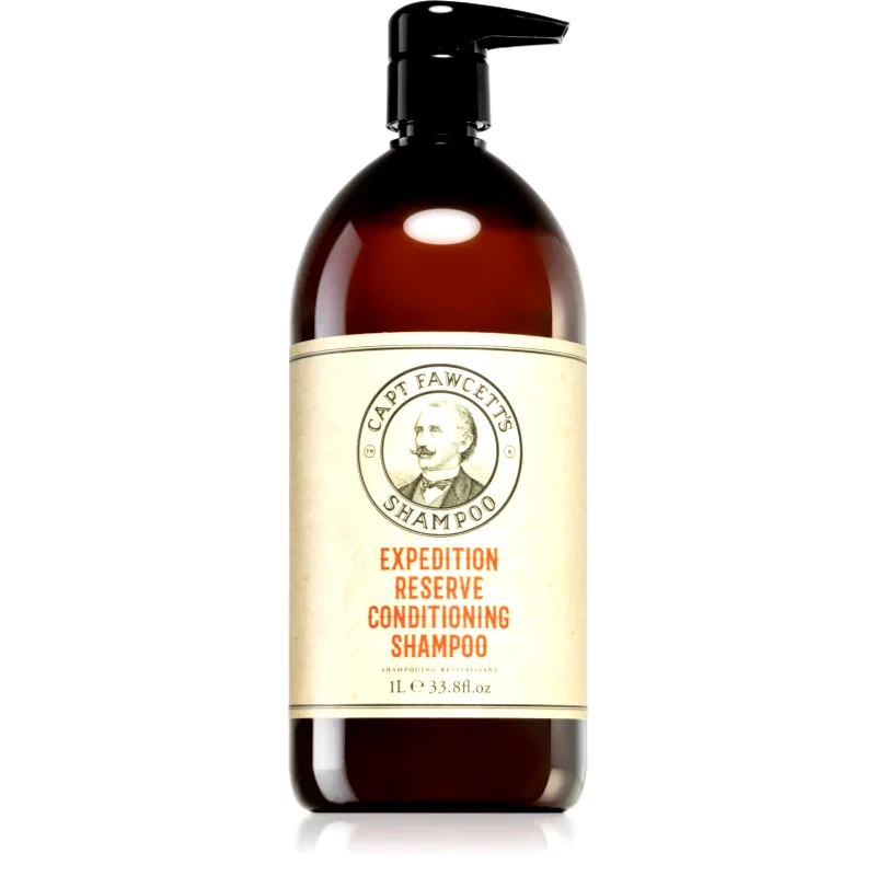 Captain Fawcett Captain Fawcett Shampoo Expedition Reserve ενυδατικό και προστατευτικό σαμπουάν για άντρες 1000 ml