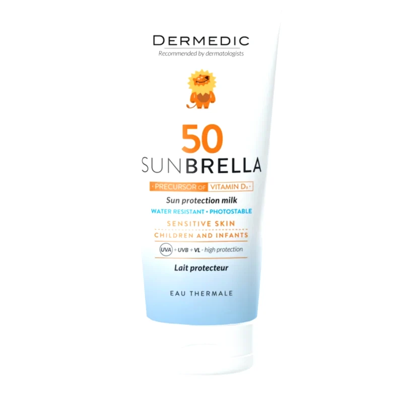 Dermedic Dermedic Sunbrella Baby μεταλλικό γάλα μαυρίσματος SPF 50 100 γρ
