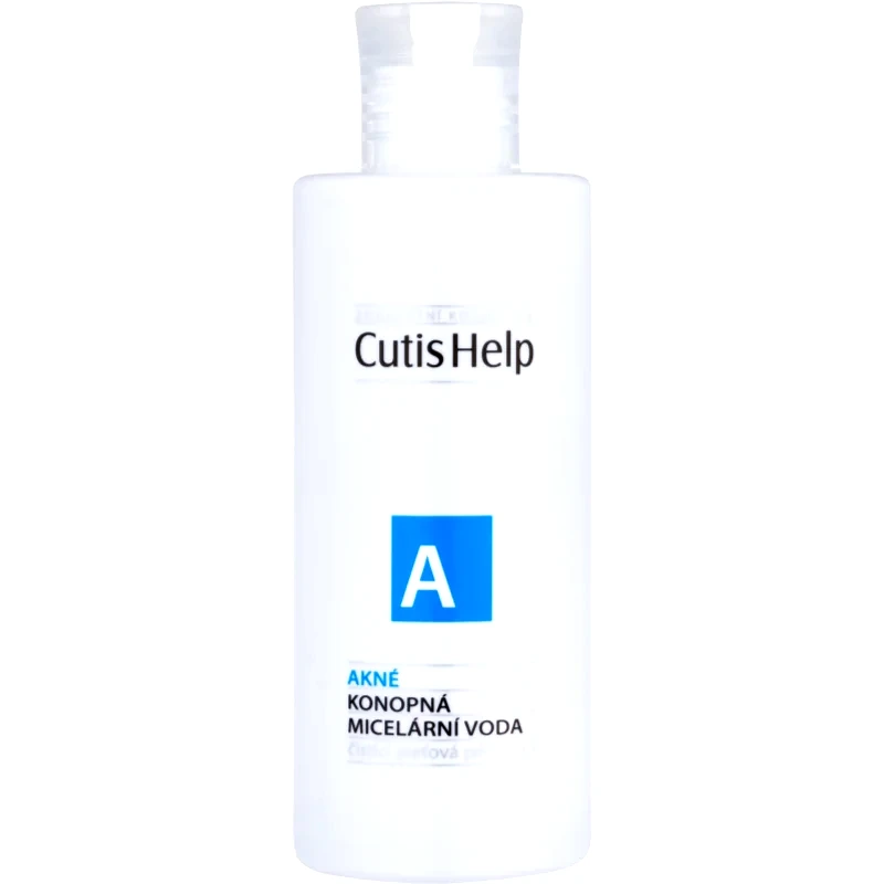 CutisHelp CutisHelp Health Care A - Acne μικυλλιακό νερό κάνναβης 3 σε 1 για προβληματική επιδερμίδα, ακμή 200 μλ