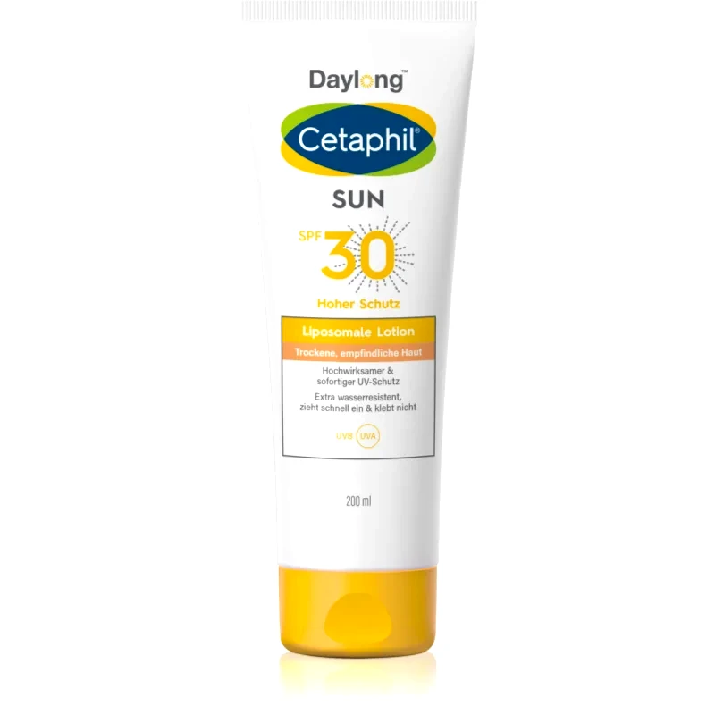 Daylong Daylong Cetaphil SUN Liposomal Lotion αντηλιακό γάλα για ευαίσθητο δέρμα SPF 30 200 ml