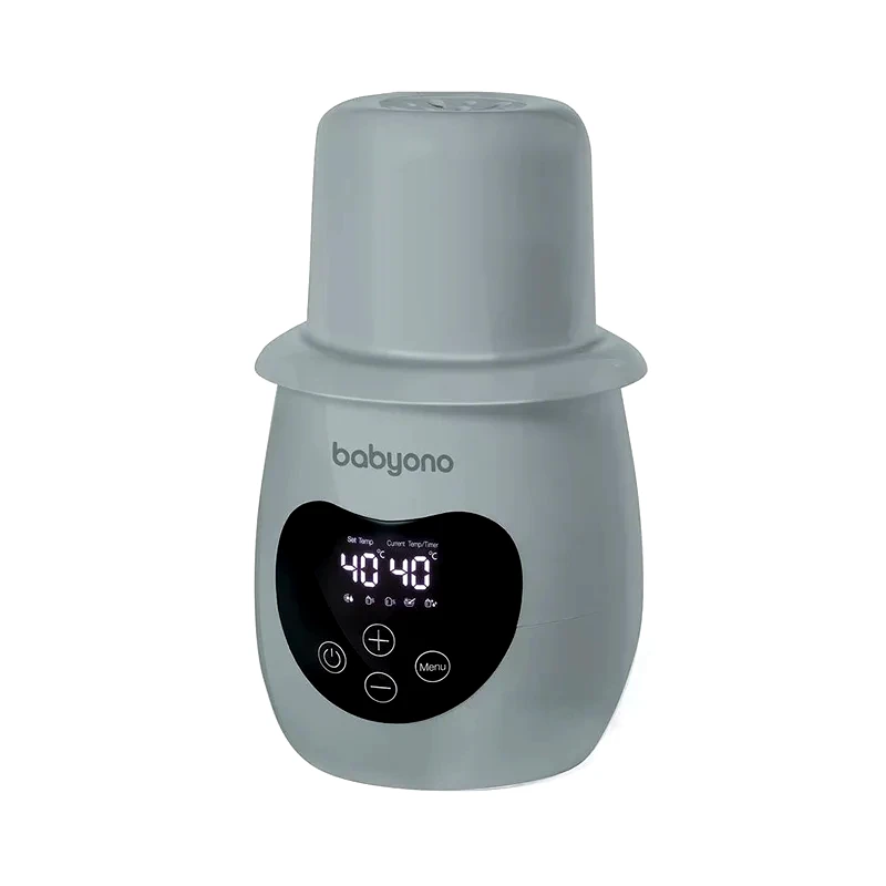 BabyOno BabyOno Get Ready Electronic Bottle Warmer and Steriliser Πολυλειτουργικό θερμαντικό για μπιμπερό Grey 1 τμχ
