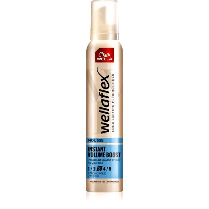 Wella Wella Wellaflex Instant Volume Boost αφρώδες σκληρυντικό μους για έξτρα όγκο 200 ml