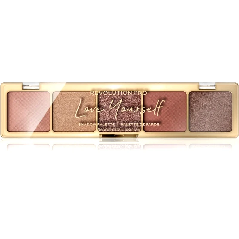 Revolution PRO Revolution PRO Glam Παλέτα σκιών για τα μάτια απόχρωση Love Yourself Soft Pink 5,5 γρ
