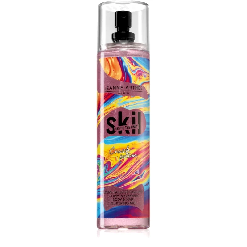 Skil Skil Toxic Love Crush Potion αρωματικό σπρεϊ σώματος με στρας για γυναίκες 250 ml