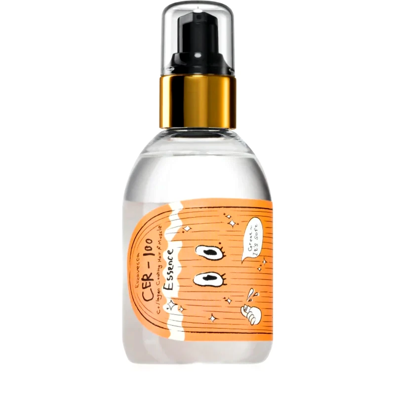 Elizavecca Elizavecca Cer-100 Collagen Coating Hair A+ Muscle συμπυκνωμένη ενυδατική εσάνς για την αντιμετώπιση του σπασίματος των μαλλιών 150 ml