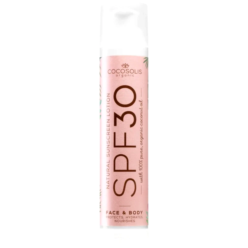 COCOSOLIS COCOSOLIS Natural Sunscreen Lotion προστατευτική αντηλιακή κρέμα SPF 30 100 ml