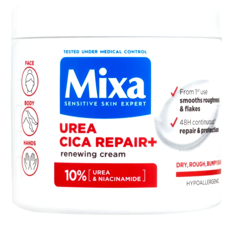 MIXA MIXA Urea Cica Repair+ αναγεννητική κρέμα για το σώμα για πολύ ξηρό δέρμα 400 ml