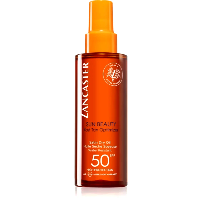 Lancaster Lancaster Sun Beauty Satin Dry Oil ξηρό αντηλιακό λάδι σε σπρέι SPF 50 Ι. 150 ml