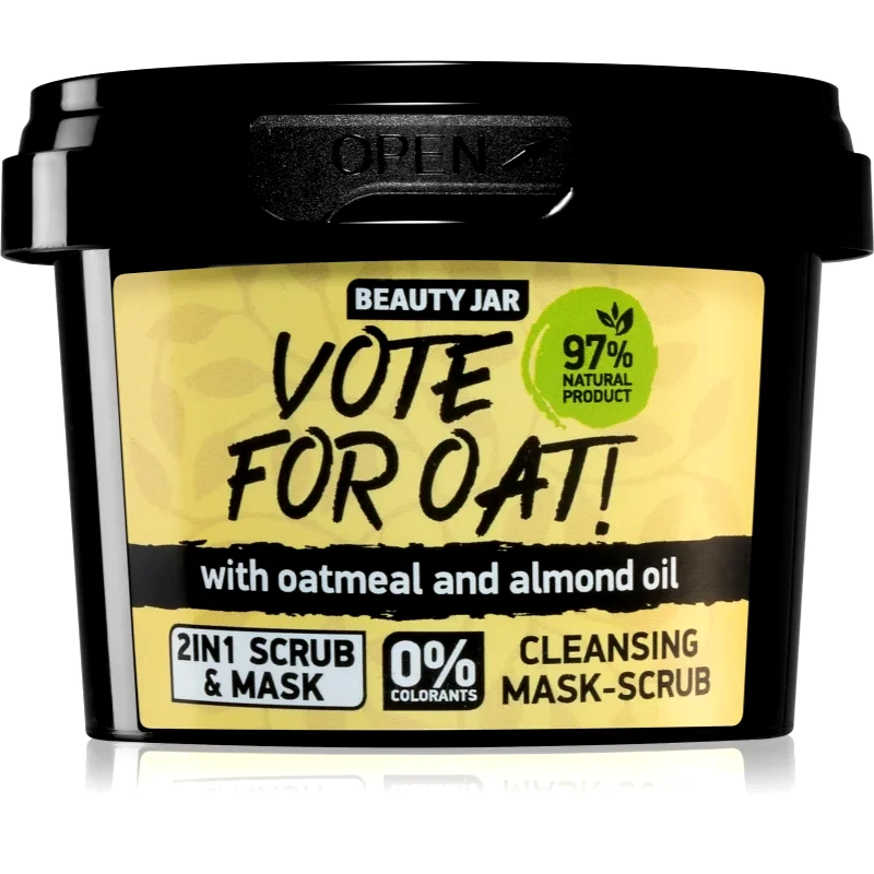 Beauty Jar Beauty Jar Vote For Oat! απολέπιση και μάσκα 2 σε 1 100 γρ