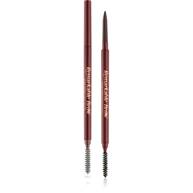 ZOEVA ZOEVA Remarkable Brow αυτόματο μολύβι για τα φρύδια απόχρωση Dark Brown 0,09 γρ
