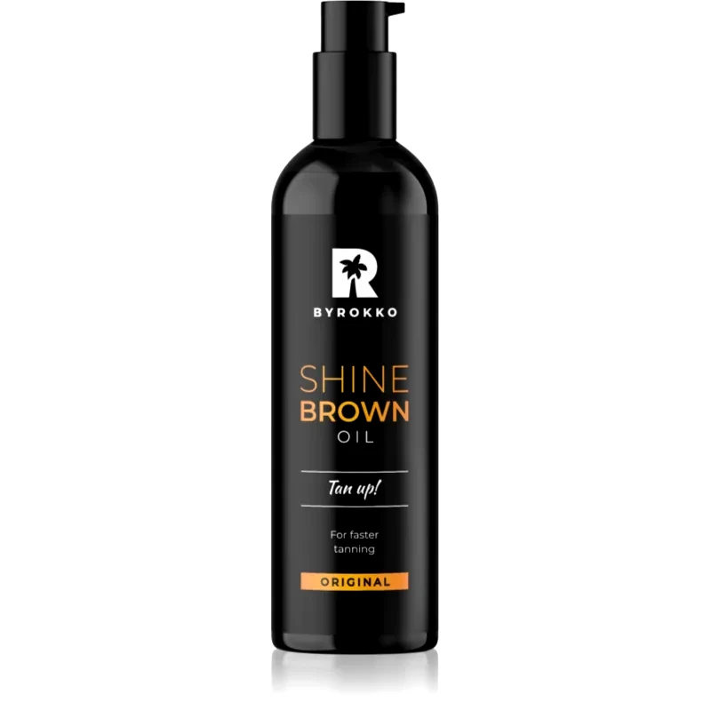 ByRokko BYROKKO Shine Brown Tan Up! προϊόν για επιτάχυνση και παράταση του μαυρίσματος 150 ml