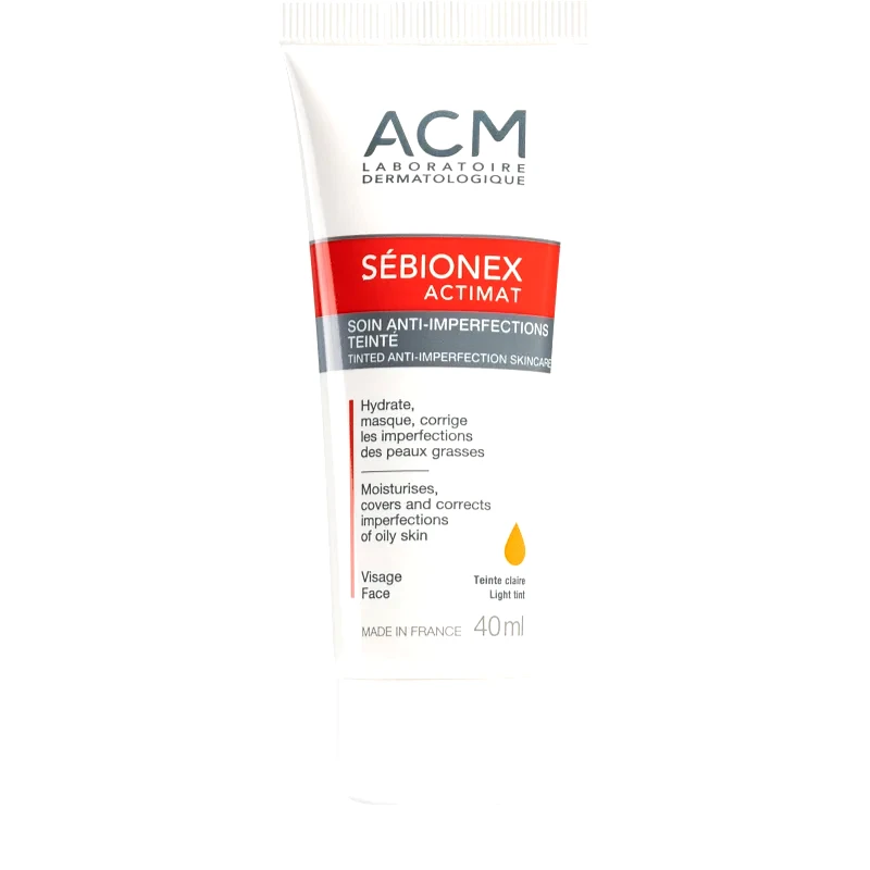 ACM ACM Sébionex Actimat κρέμα με χρώμα για το πρόσωπο 40 ml