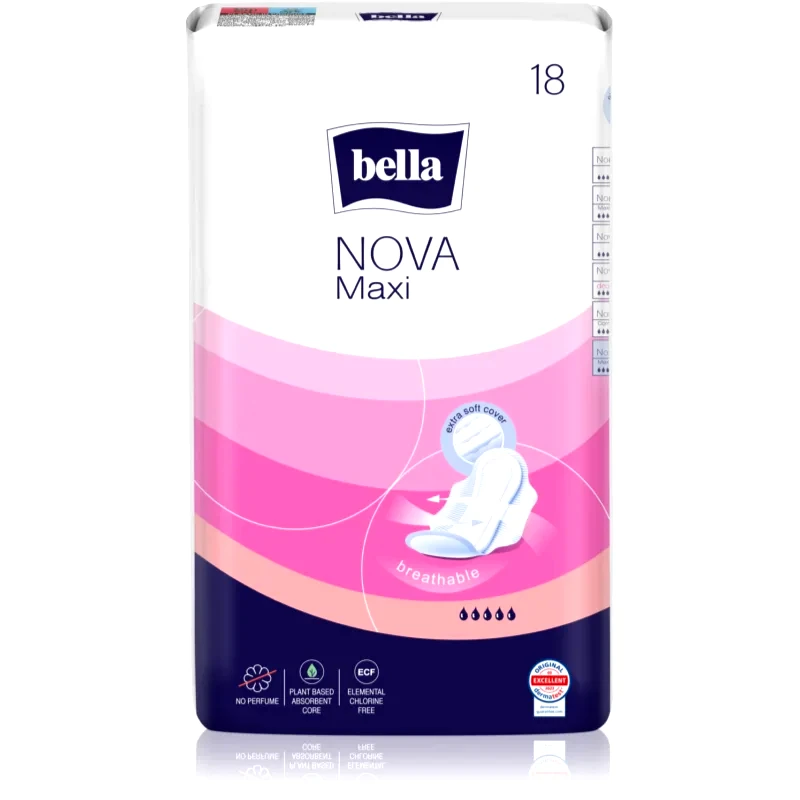 BELLA BELLA Nova Maxi σερβιέτες 18 τμχ
