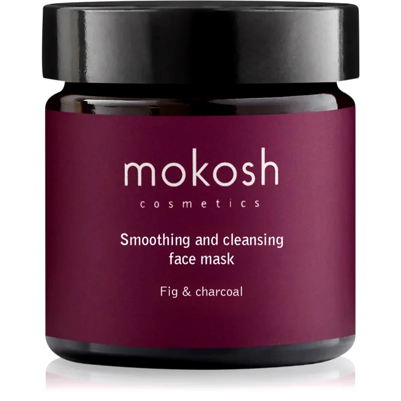 Mokosh Mokosh Fig & Charcoal καθαριστική μάσκα προσώπου με λειαντικό αποτέλεσμα 60 ml