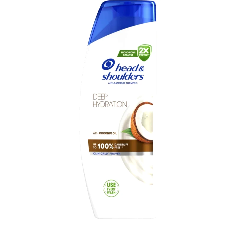 Head & Shoulders Head & Shoulders Deep Hydration Coconut σαμπουάν κατά της πιτυρίδας 500 ml