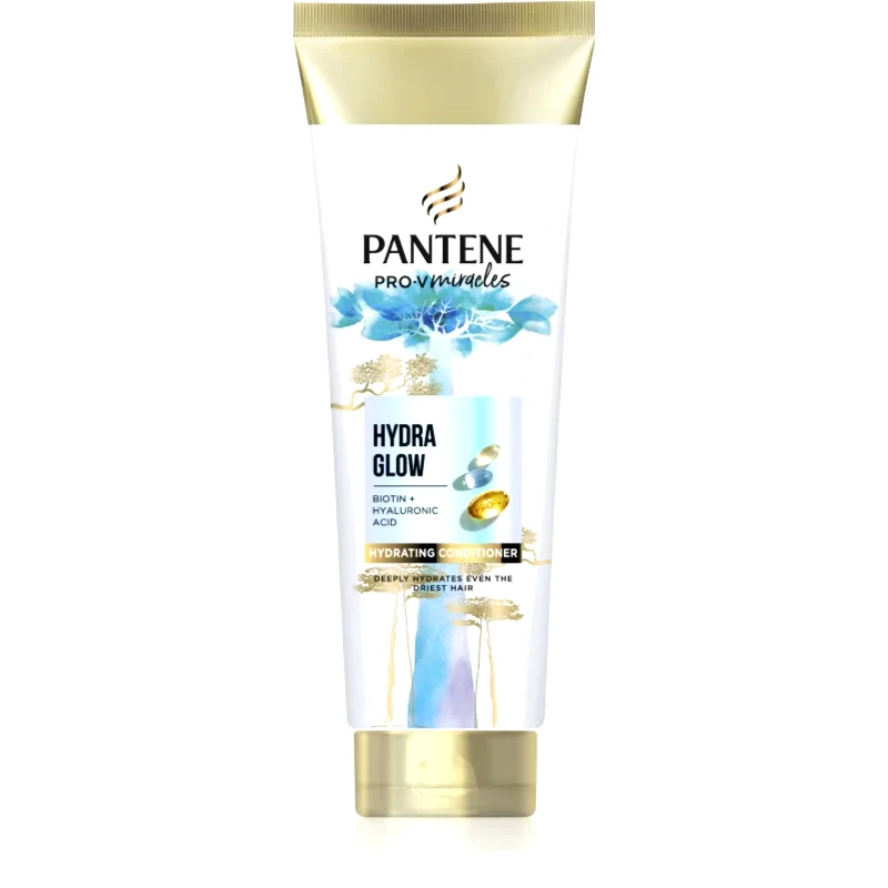 Pantene Pantene Pro-V Miracles Hydra Glow ενυδατικό μαλακτικό για ξηρά και κατεστραμμένα μαλλιά 160 τμχ