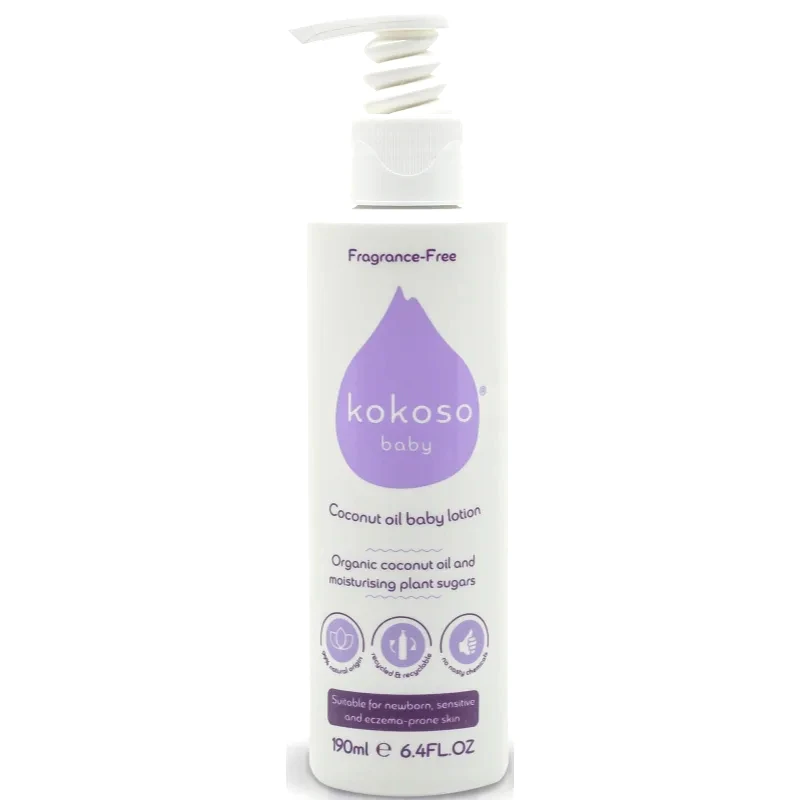 Kokoso Baby Kokoso Baby Kids γαλάκτωμα σώματος για ευαίσθητο δέρμα για παιδιά 190 ml