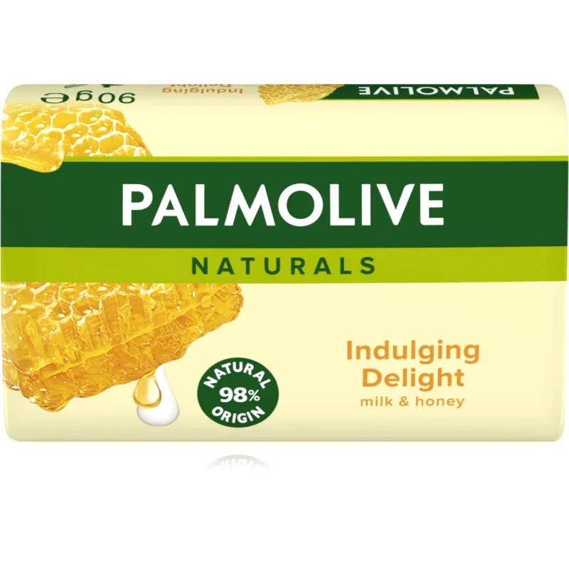 Palmolive Palmolive Naturals Milk & Honey Μπάρα σαπουνιού με γάλα και μέλι 90 γρ