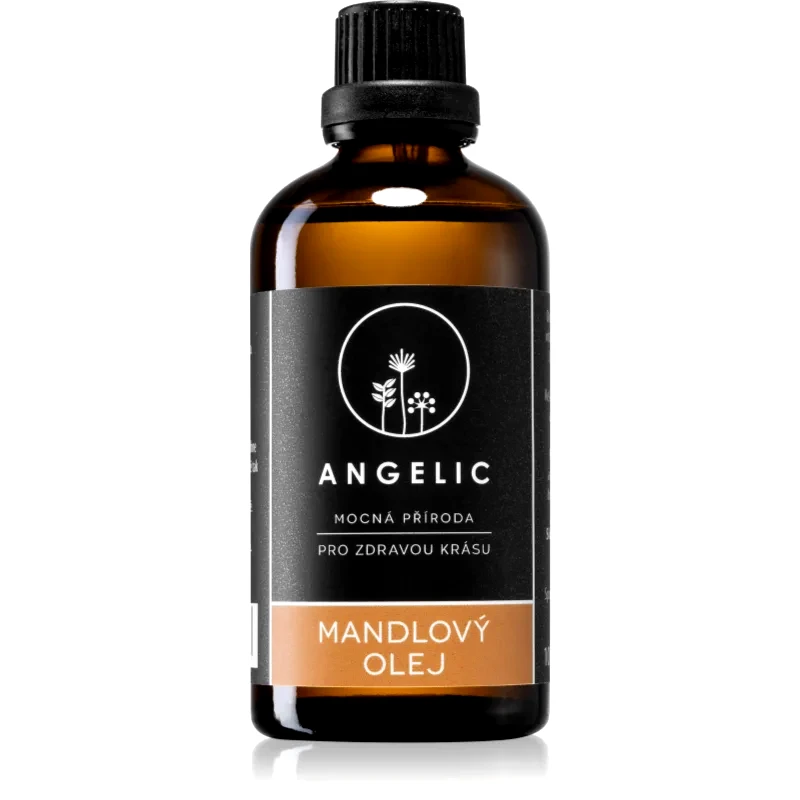 Angelic Angelic Almond oil λάδι αμυγδάλου για ενυδάτωση και σύσφιξη του δέρματος 100 μλ