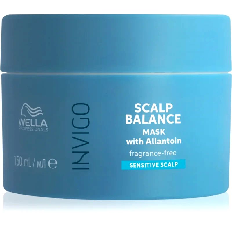 Wella Professionals Wella Professionals Invigo Scalp Balance Sensitive Scalp μάσκα μαλλιών για ερεθισμένο δέρμα του κεφαλιού 150 ml