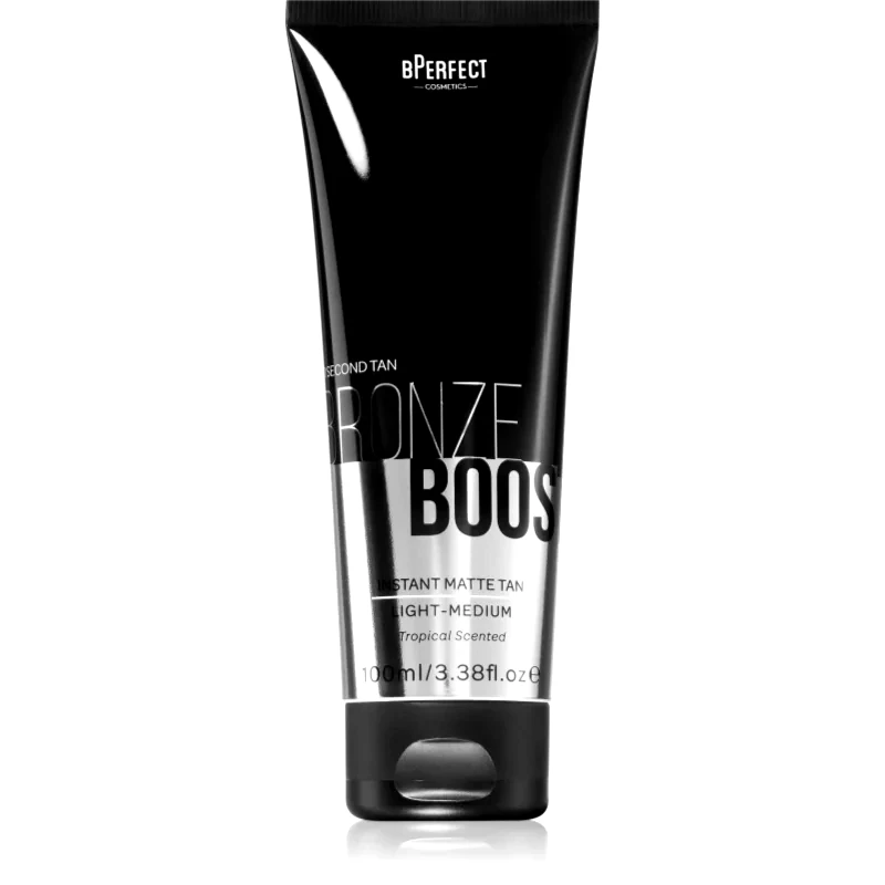 BPerfect BPerfect Bronze Boost Instant Matte Tan κρέμα αυτομαυρίσματος για σώμα και πρόσωπο 100 ml
