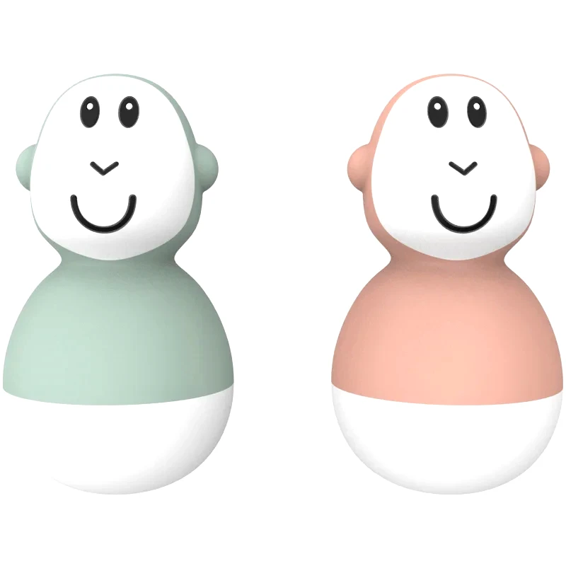 Matchstick Monkey Matchstick Monkey Endless Bathtime Fun Wobblers παιχνίδι νερού Mint Green & Dusty Pink 2 τμχ