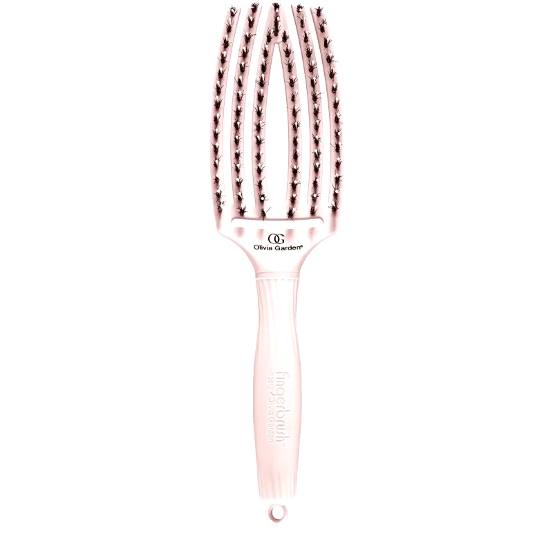 Olivia Garden Olivia Garden Fingerbrush Bloom επίπεδη βούρτσα Medium 1 τμχ