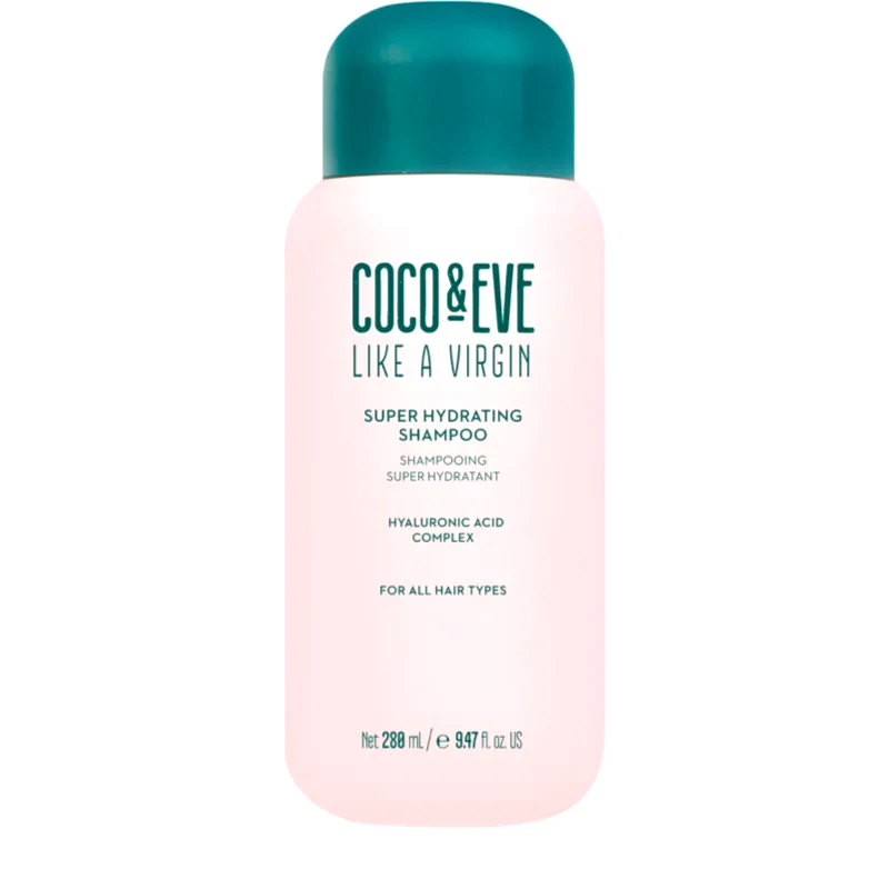 Coco & Eve Coco & Eve Like A Virgin Super Hydrating Shampoo ενυδατικό σαμπουάν Για λάμψη και απαλότητα μαλλιών 280 ml