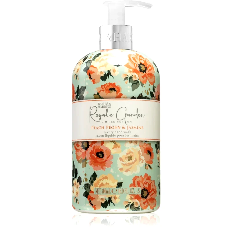 Baylis & Harding Baylis & Harding Royale Garden Peach, Peony & Jasmine υγρό σαπούνι για τα χέρια 500 ml